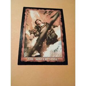 Vintage 1985 Warner Bros Topps Chewing Gum Goonies Trading Card #41 Water Slide